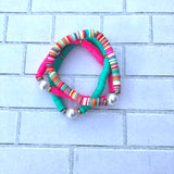 Stackable Boho Pearl Bracelets