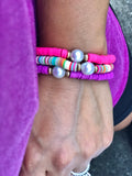 Stackable Boho Pearl Bracelets