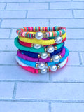 Stackable Boho Pearl Bracelets