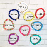 Stackable Boho Pearl Bracelets